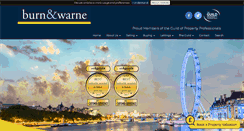Desktop Screenshot of burnandwarne.co.uk