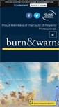 Mobile Screenshot of burnandwarne.co.uk
